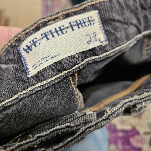 NWOT We The Free Palmer Cuffed Jeans - Picture 9 of 12